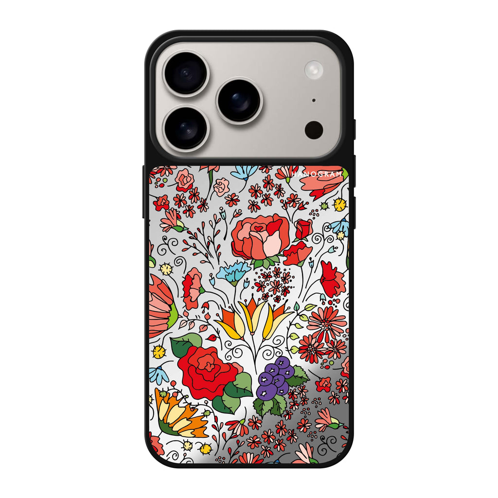 Petal Poetry 花卉 iPhone 17 Pro Max 鏡面手機殼主圖