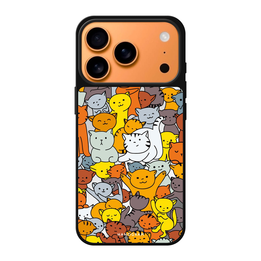 Meow Mates 貓咪 iPhone 17 Pro Max 鏡面手機殼主圖