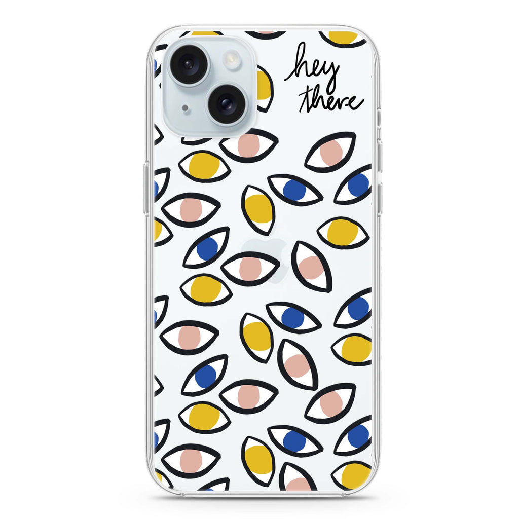 hey there iPhone 15 水晶透明保護殼