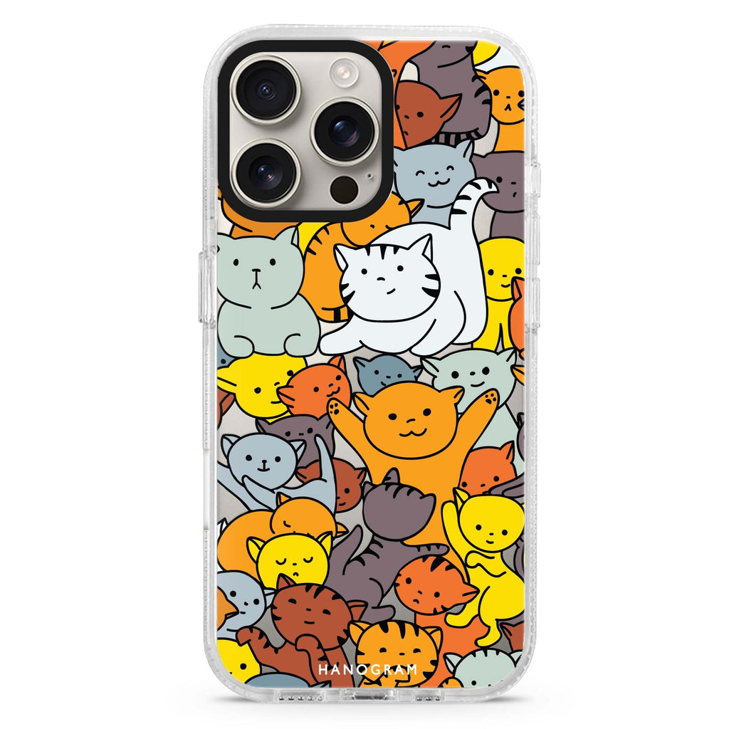 Meow Mates iPhone 16 Pro & 16 Pro Max Case - Personalized and Stylish Protection