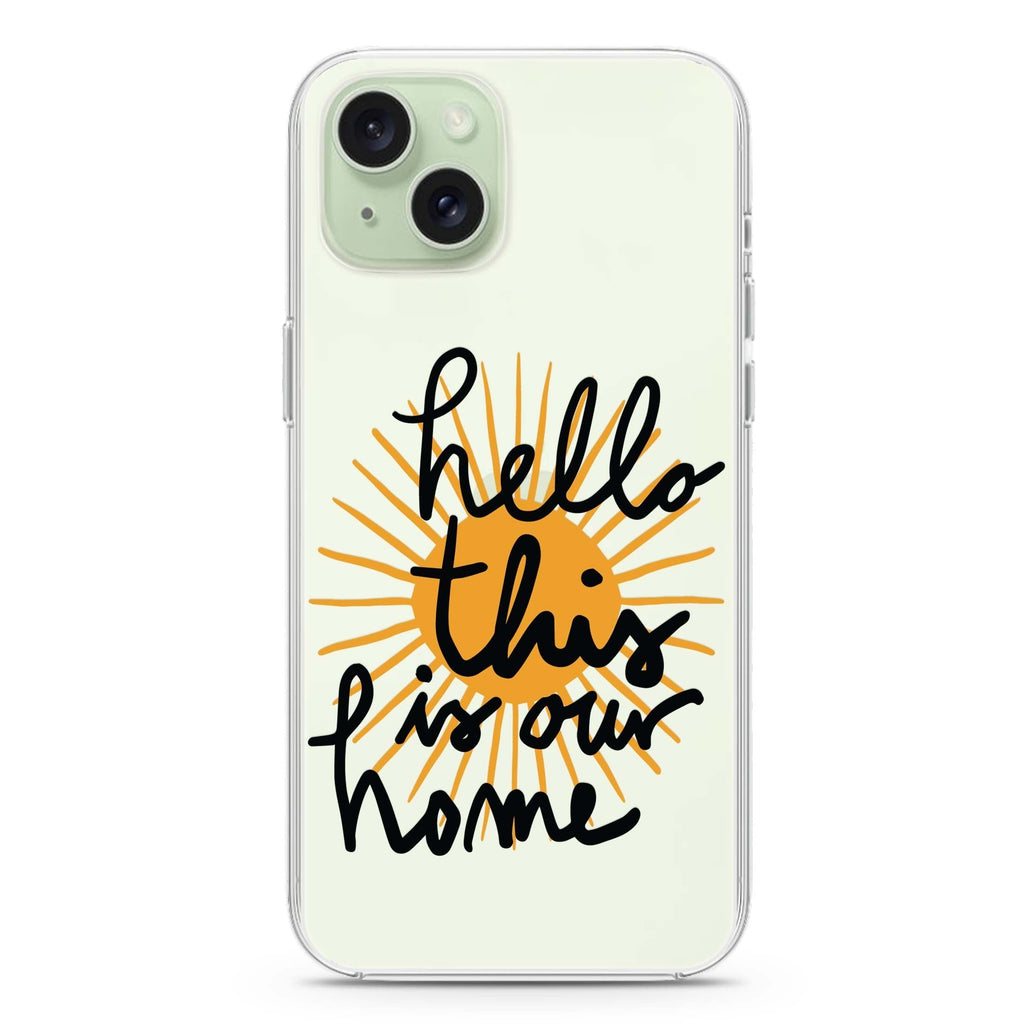 Hello! iPhone 15 plus 水晶透明保護殼