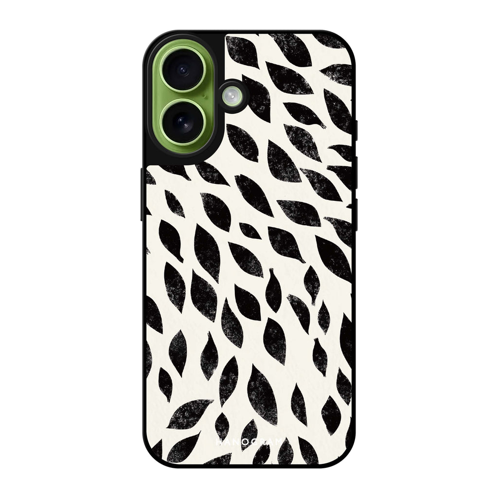 Reflective iPhone 16 Mirror Case –Ocean Weave Design