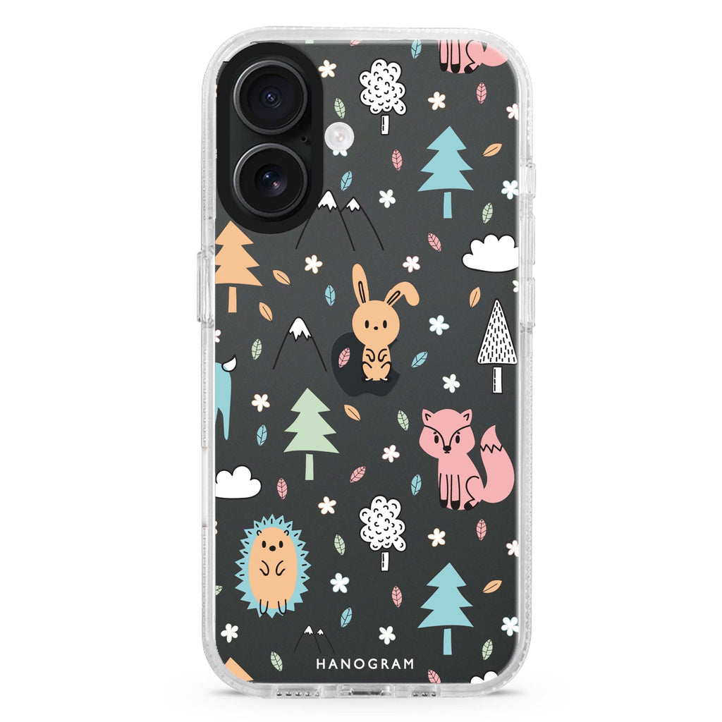 Whimsy Wildlife 水晶透明保護殼