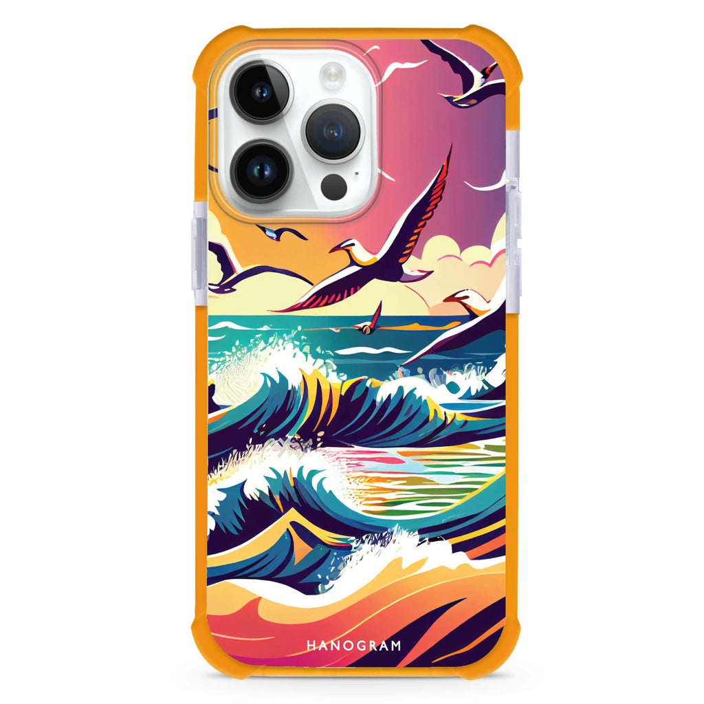 Waves & seagulls 超強防摔保護殼