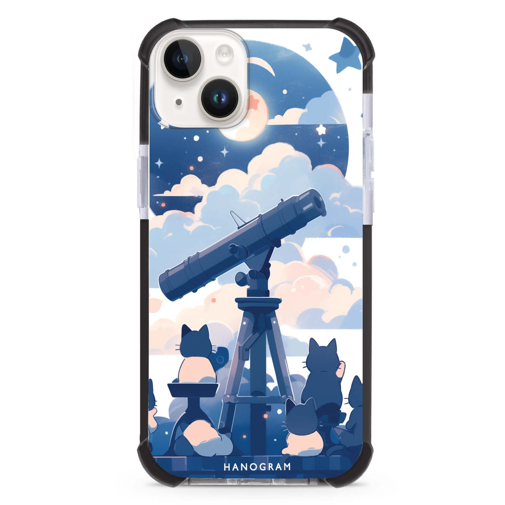 StarGaze Kitty iPhone 15 Plus 超強防摔保護殼