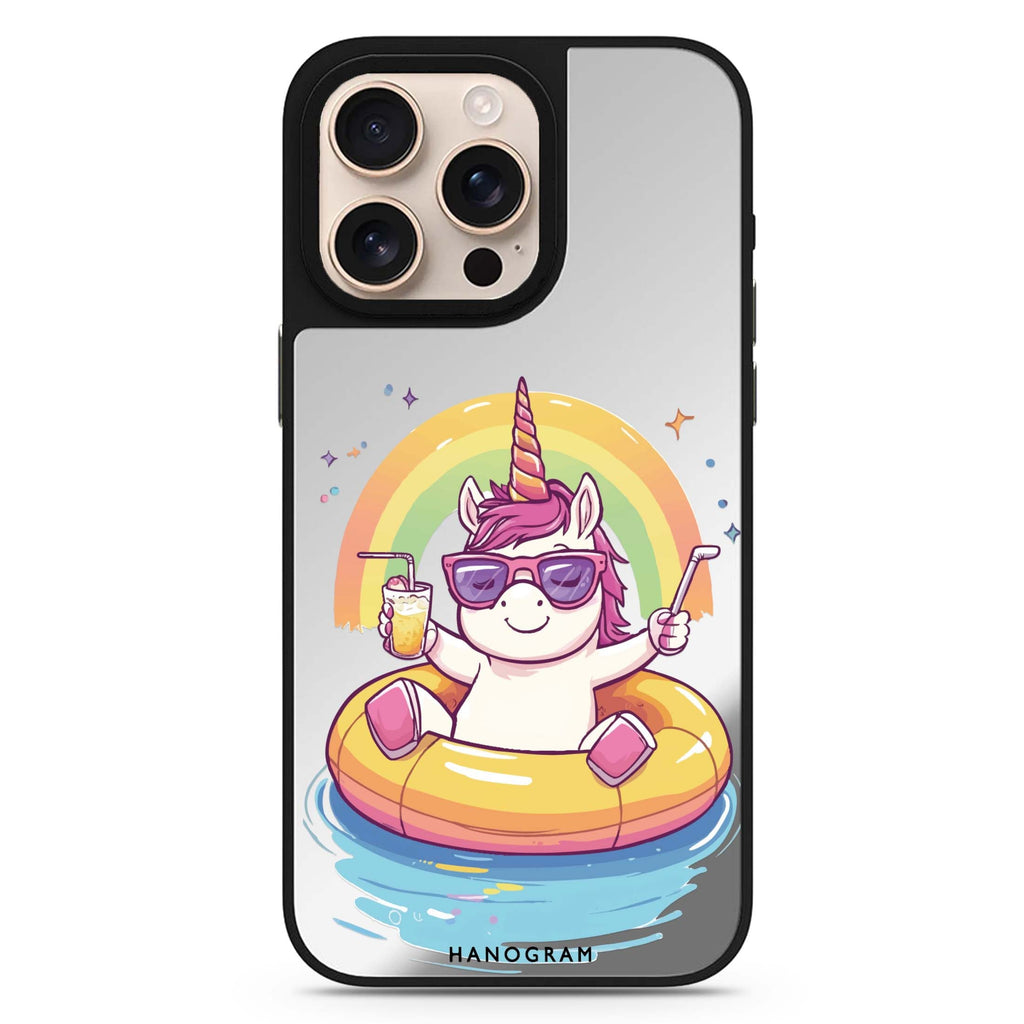 Floaticorn 鏡面手機殼