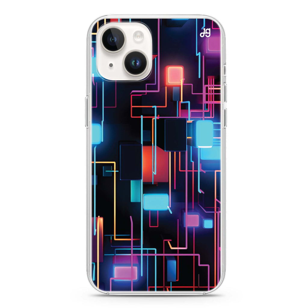 Neon Fusion iPhone 14 Plus 水晶透明保護殼