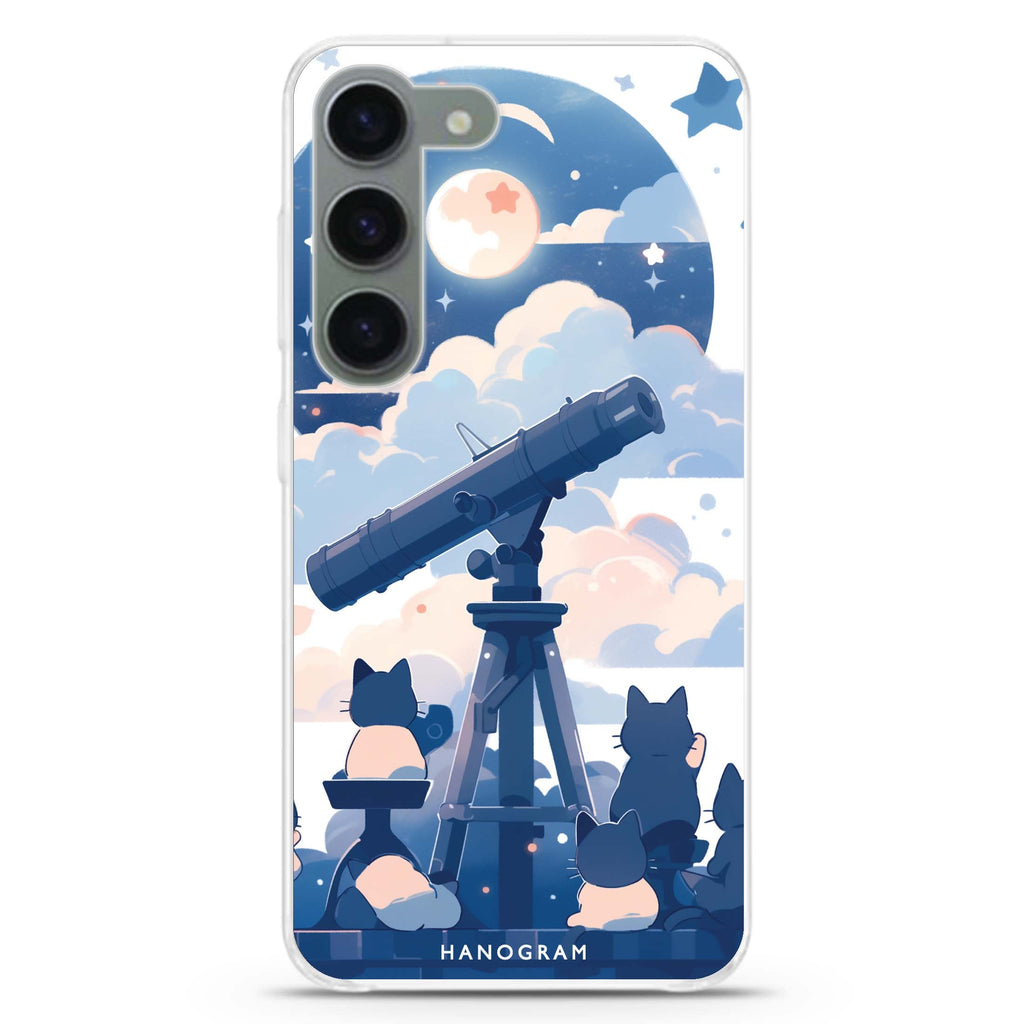 StarGaze Kitty Galaxy S22+ 水晶透明保護殼