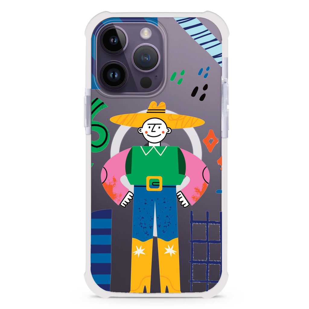 Abstract People iPhone Magsafe 兼容超強防摔保護殼