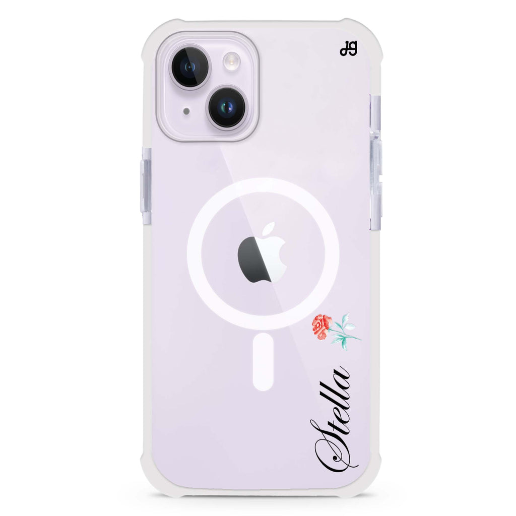 Little Flower II iPhone 15 Plus Magsafe 兼容超強防摔保護殼