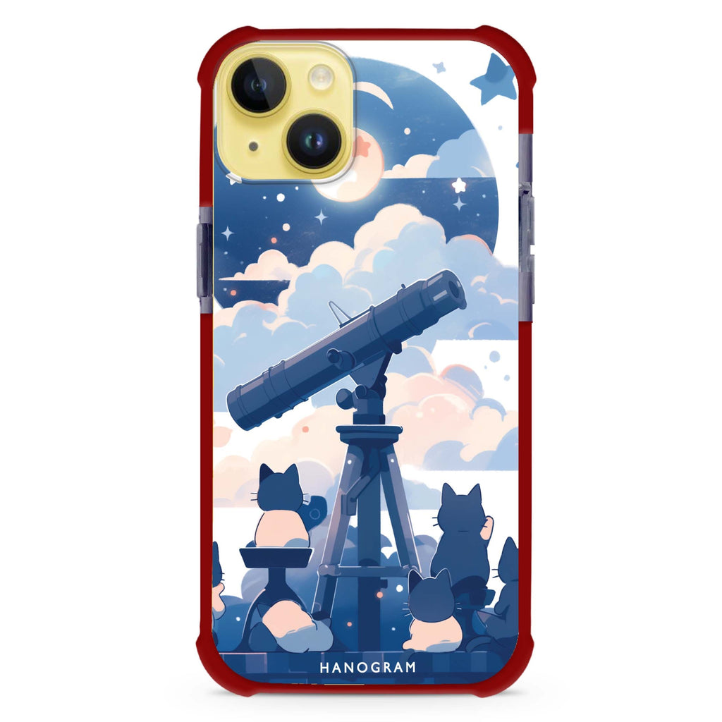 StarGaze Kitty iPhone 15 Plus Magsafe 兼容超強防摔保護殼