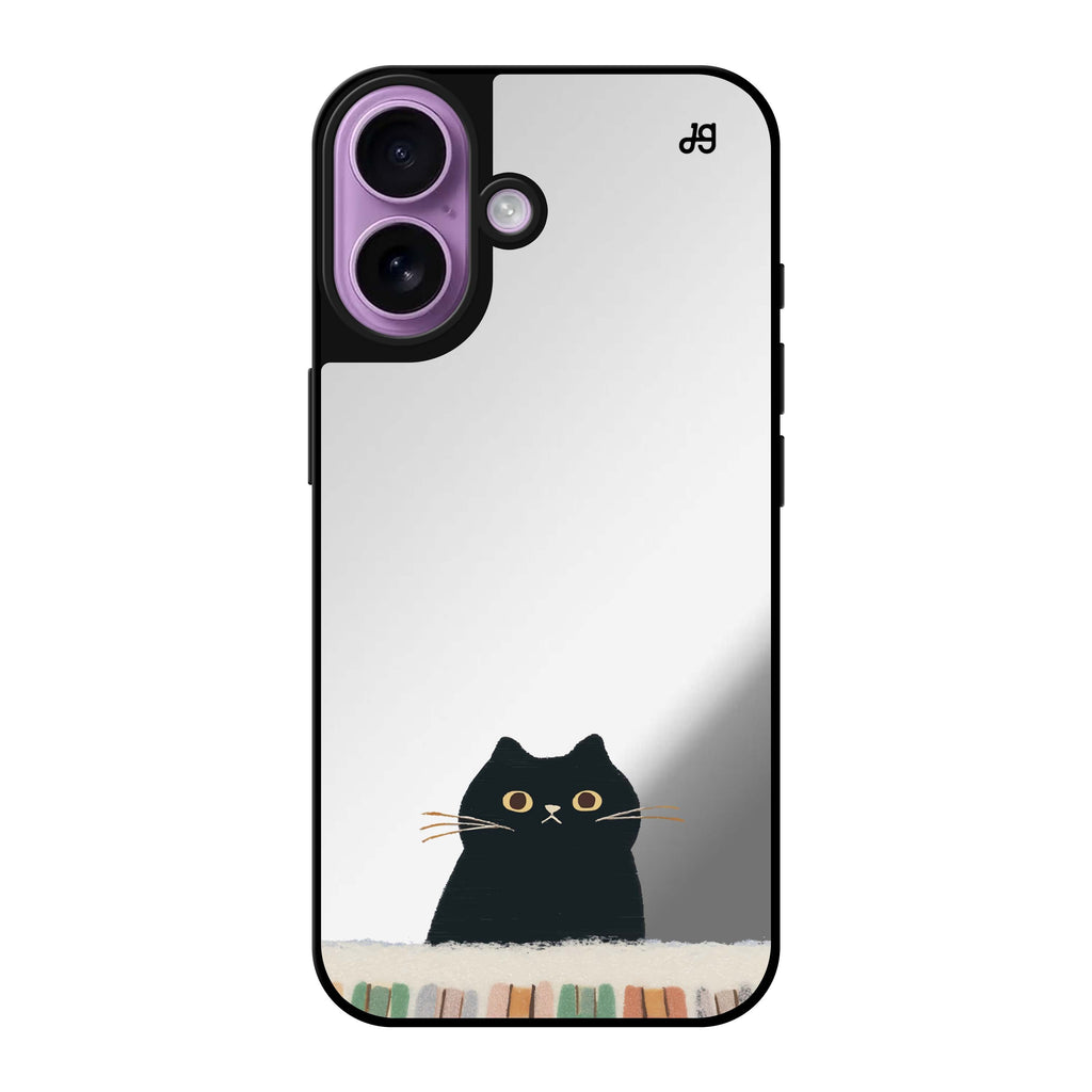 Reflective iPhone 16 Mirror Case –Cat Sonata Design