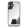 Reflective iPhone 16 Mirror Case –Cat Sonata Design