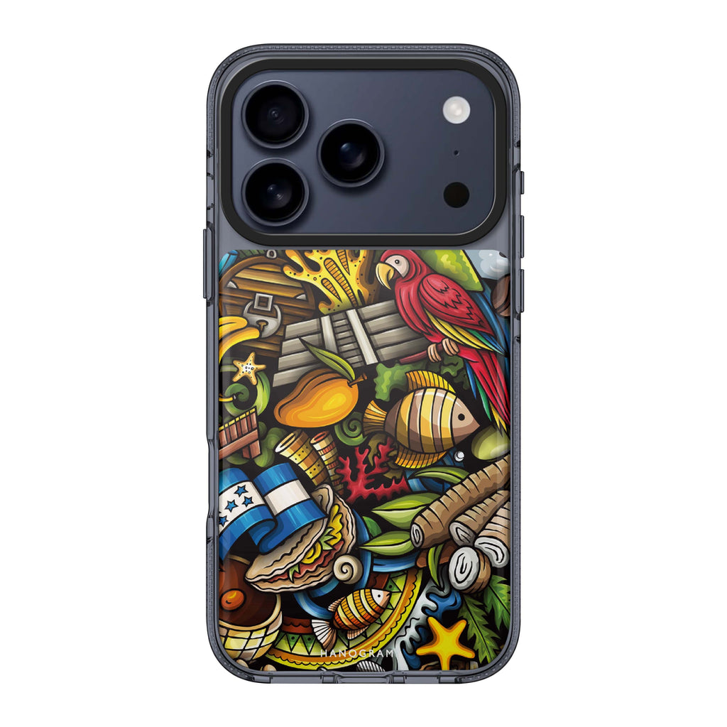 Fantasy Features iPhone 17 Pro Max MagSafe 水晶透明保護殼 插畫圖案設計 圖1