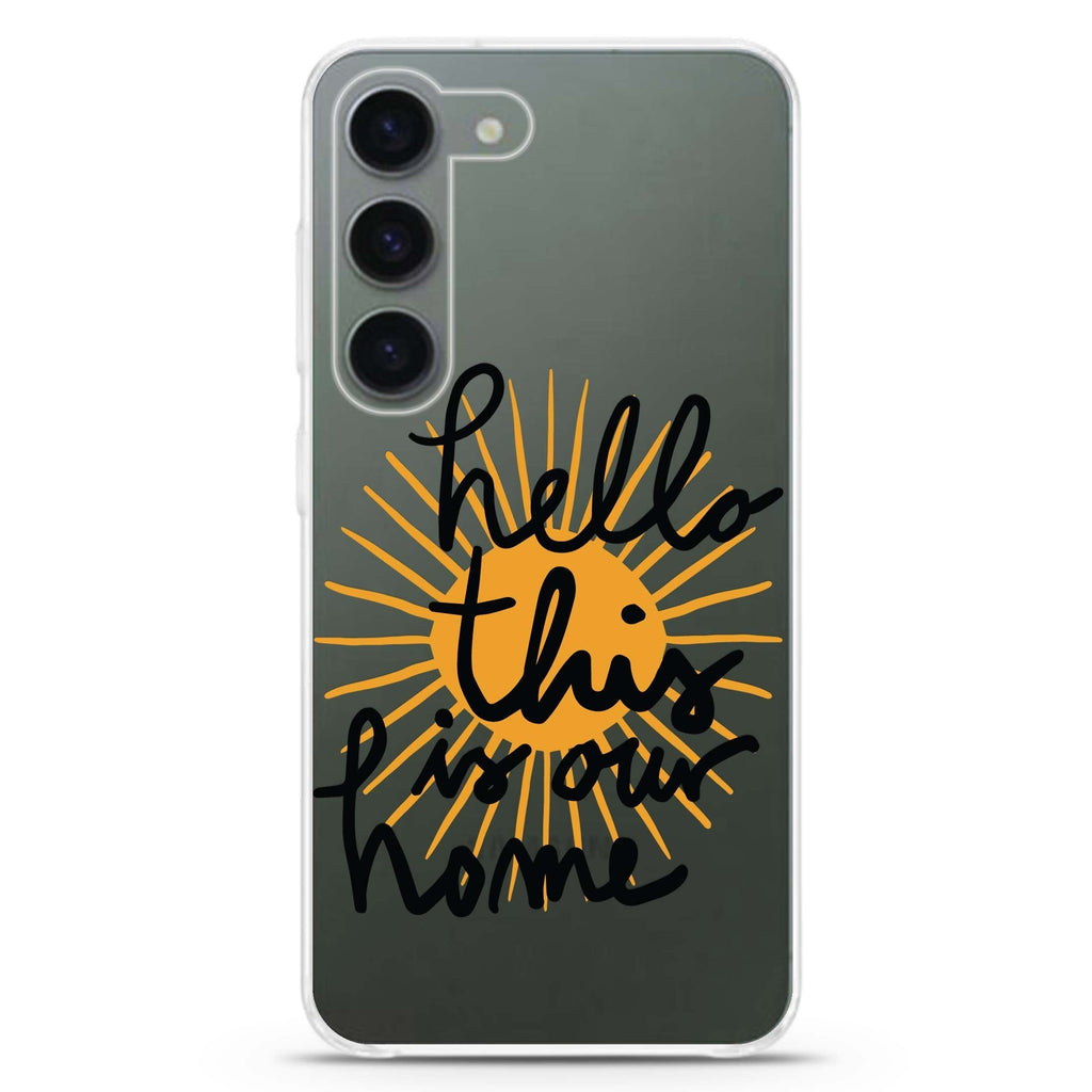 Hello! Samsung Galaxy 水晶透明保護殼