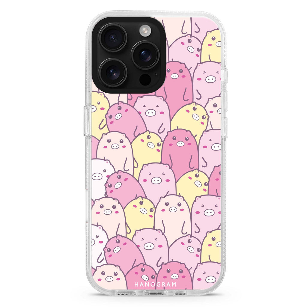 Piggy Pals iPhone 16 Pro & 16 Pro Max Case - Personalized and Stylish Protection