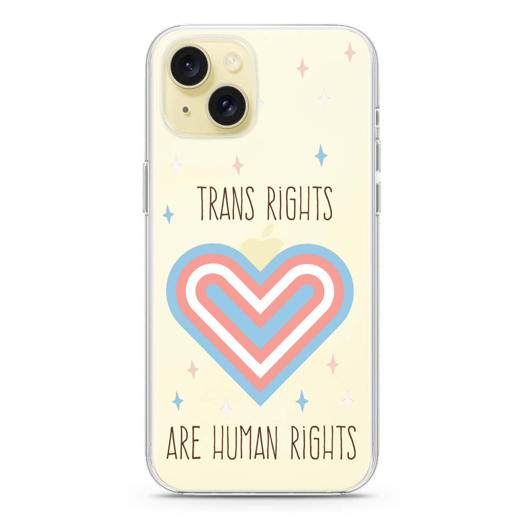 Human Rights iPhone 15 plus 水晶透明保護殼