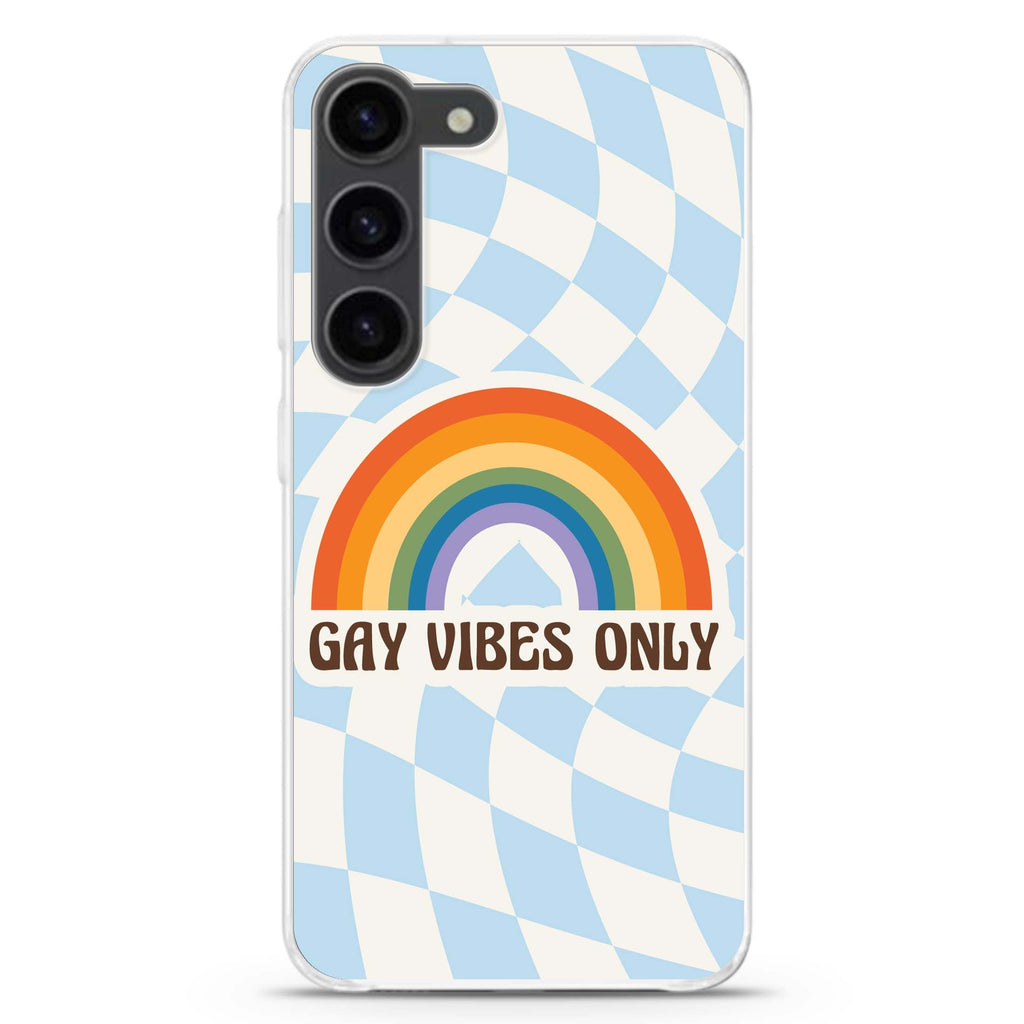 Gay Vibes Only Samsung Galaxy 水晶透明保護殼