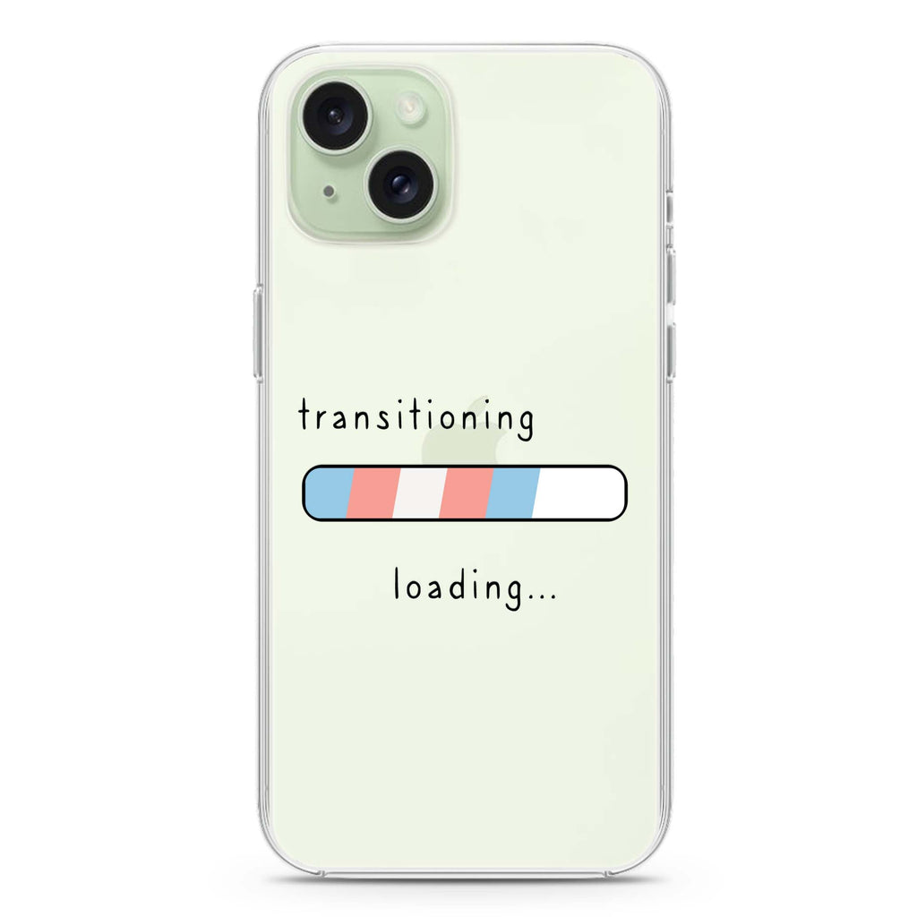 Transitioning iPhone 15 plus 水晶透明保護殼