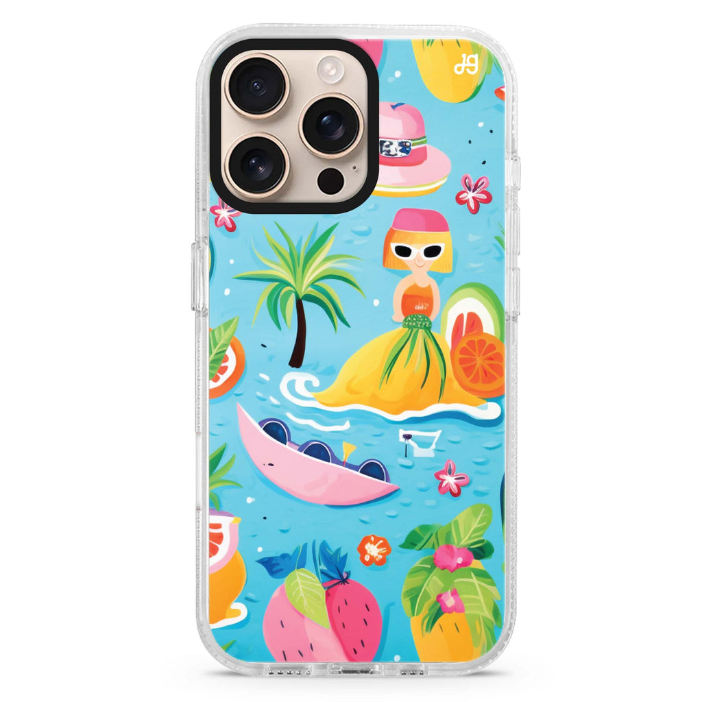 Playful Adventures Magsafe 兼容水晶透明保護殼