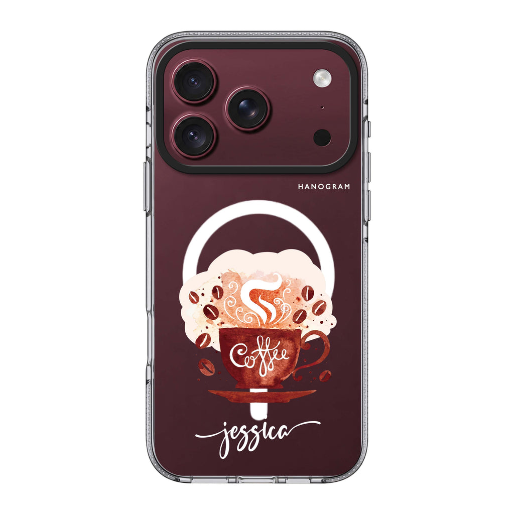 Fragrant coffee 水晶透明保護殼