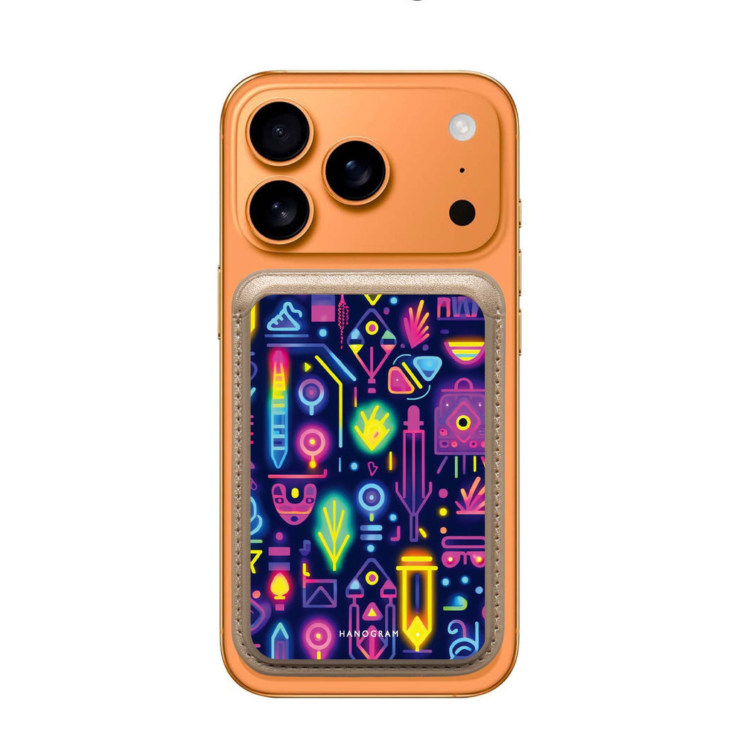 Neon Sparkle Magsafe 卡套