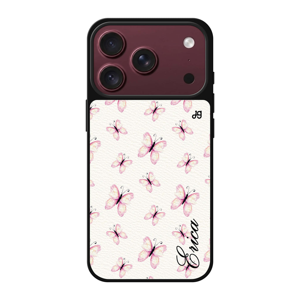Vintage Butterfly 鏡面手機殼