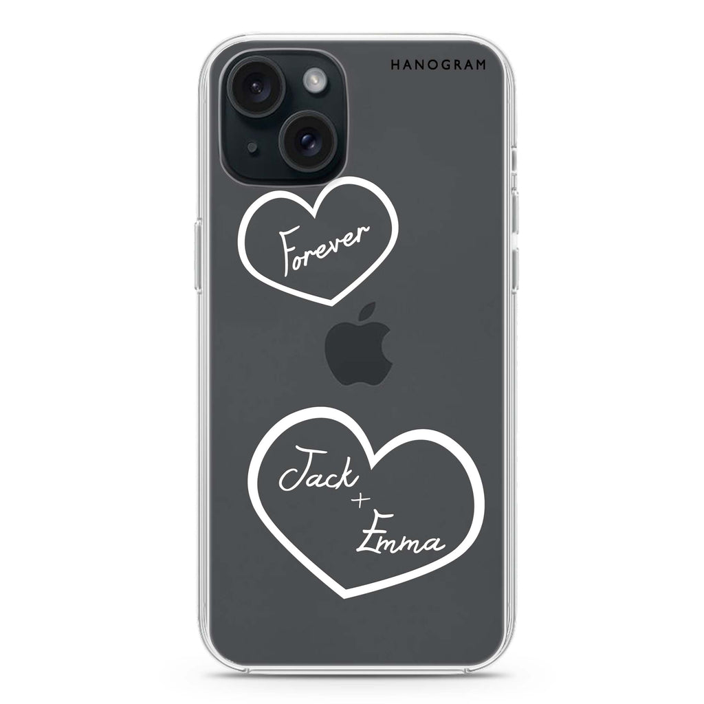 Sweet Heart II iPhone 15 plus 水晶透明保護殼