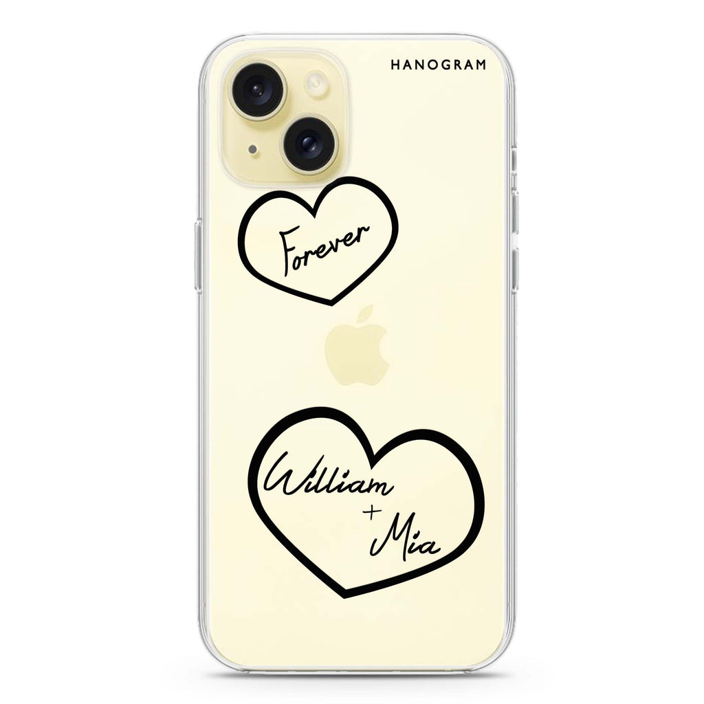 Sweet Heart II iPhone 15 水晶透明保護殼