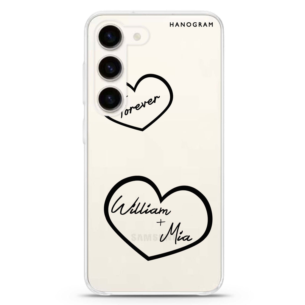 Sweet Heart II Samsung Galaxy 水晶透明保護殼