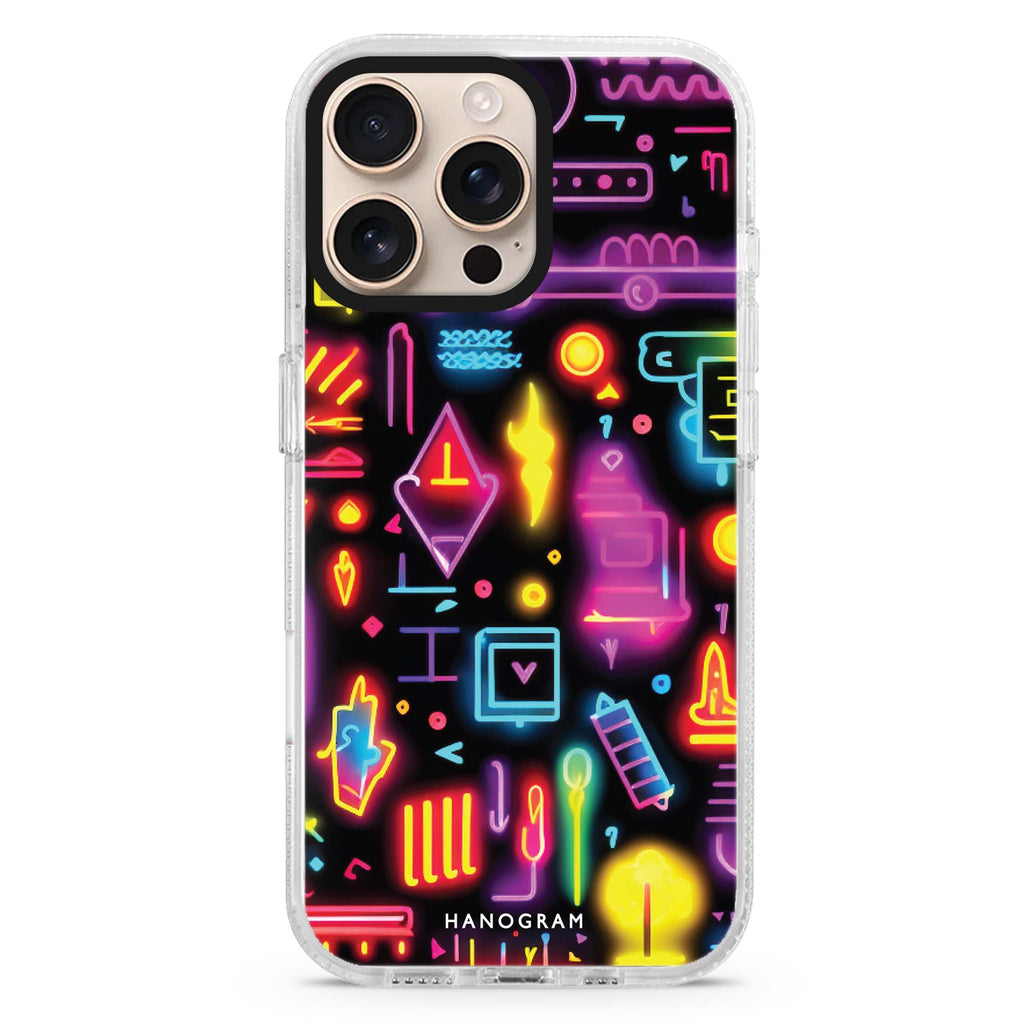 Neon Dreams Magsafe 兼容水晶透明保護殼