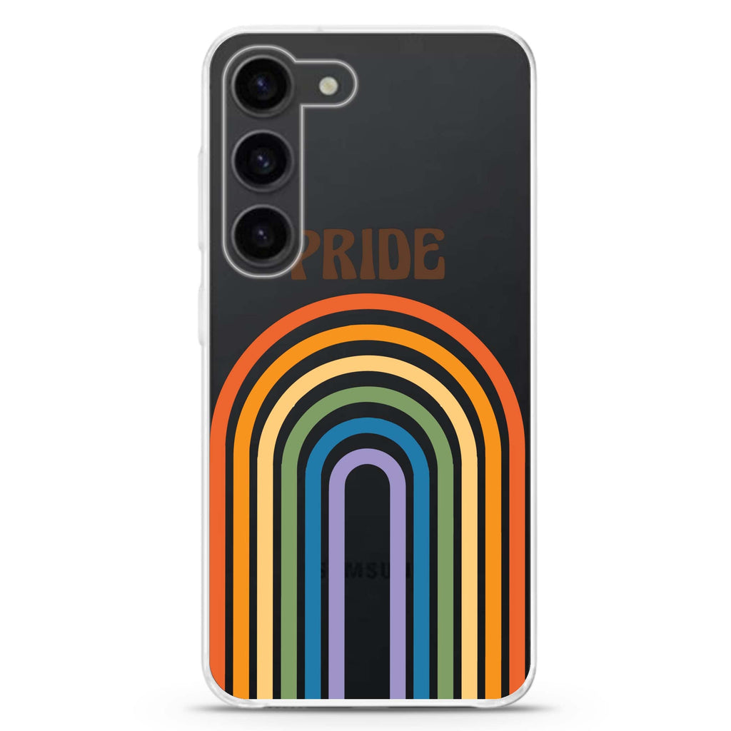 Rainbow Pride Samsung Galaxy 水晶透明保護殼
