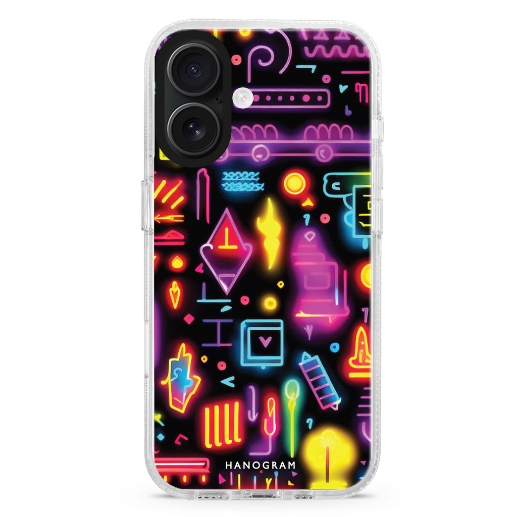 Neon Dreams 水晶透明保護殼
