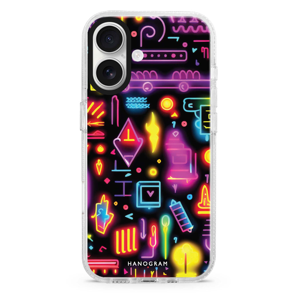 Neon Dreams Magsafe 兼容水晶透明保護殼