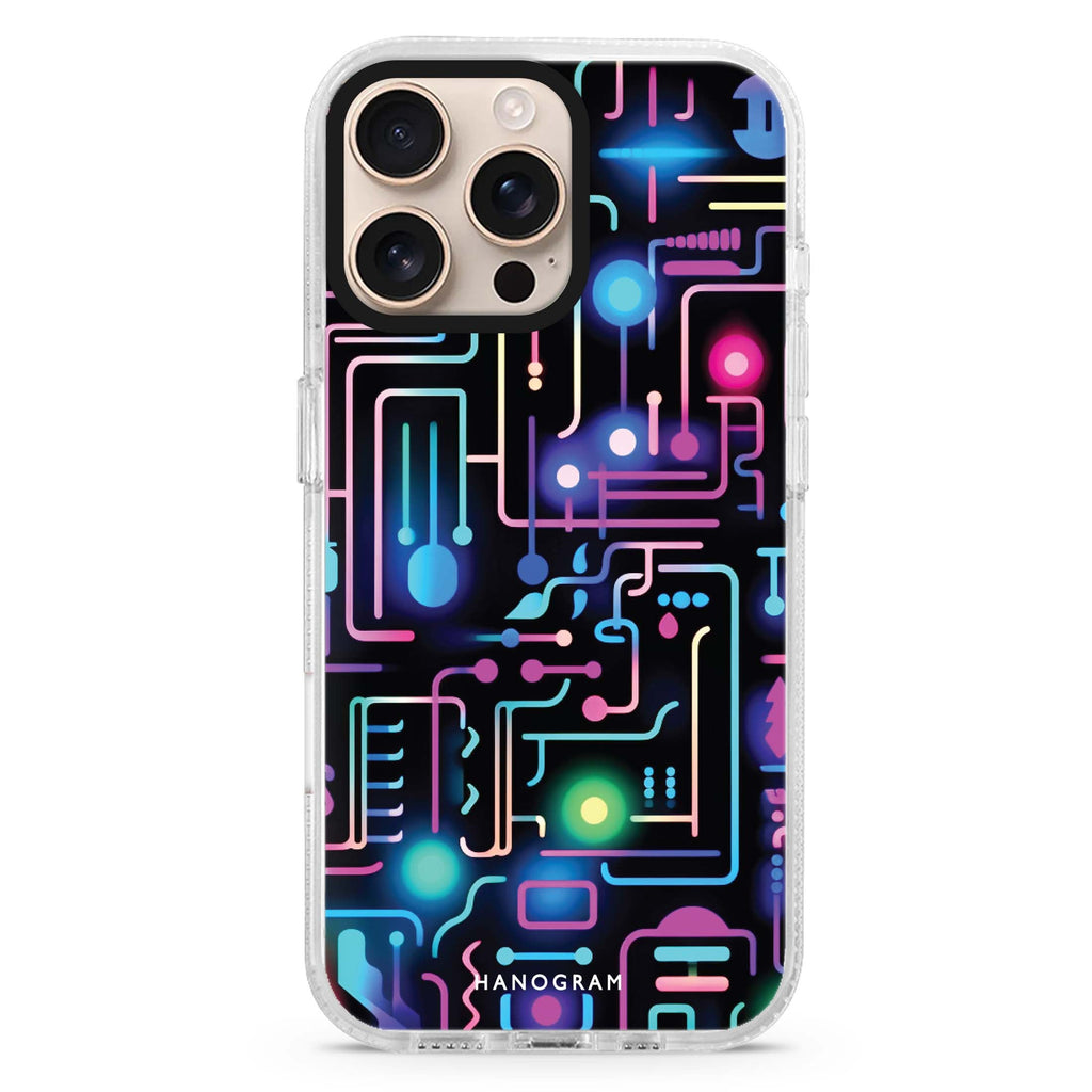 Glow Spectrum iPhone 16 Pro & 16 Pro Max Case - Personalized and Stylish Protection