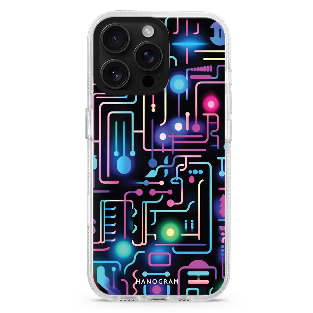 Glow Spectrum Magsafe 兼容水晶透明保護殼