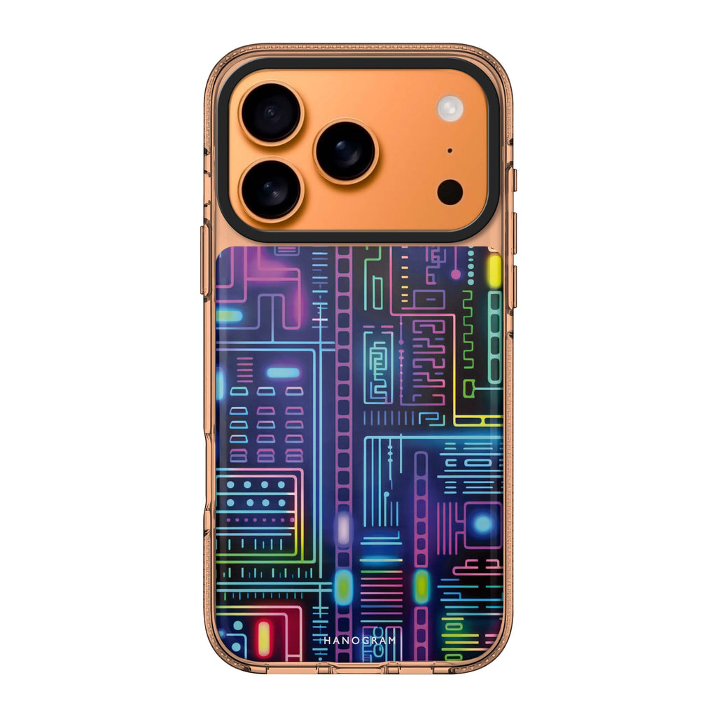 Neon Nova iPhone 17 Pro Max MagSafe 水晶透明保護殼 星月圖案設計 圖1