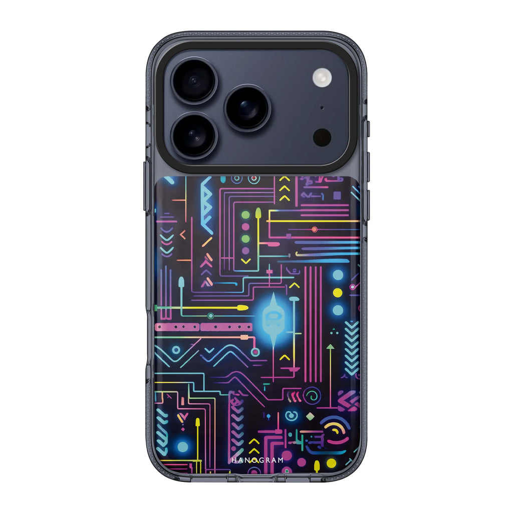 Luminous Luxe iPhone 17 Pro Max MagSafe 水晶透明保護殼 時尚圖案設計 圖1
