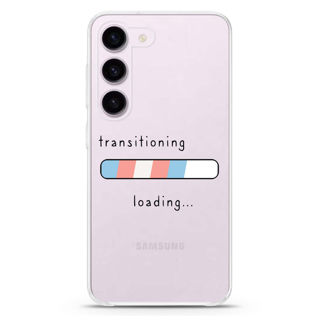 Transitioning Samsung Galaxy 水晶透明保護殼