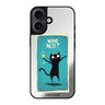 Reflective iPhone 16 Mirror Case –Wine Not? Design