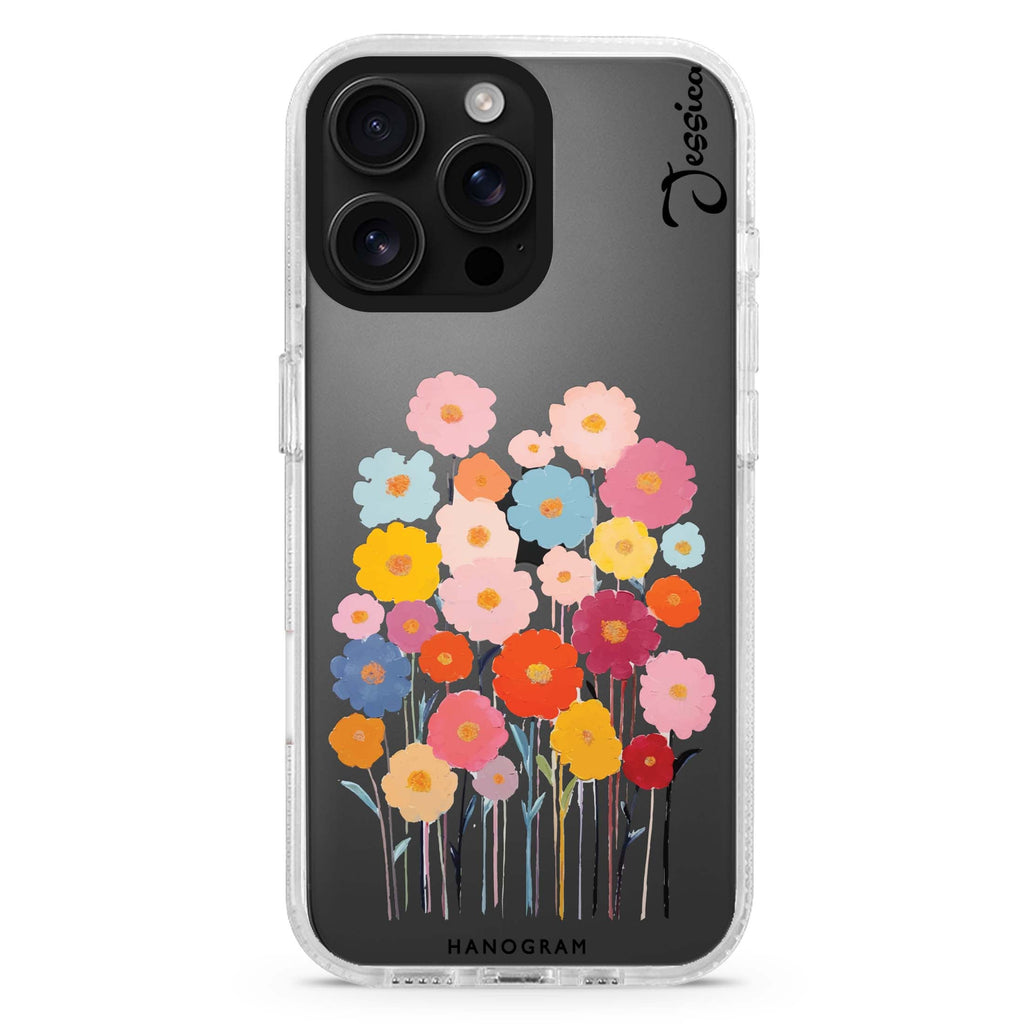 Garden Blooms iPhone 16 Pro & 16 Pro Max Case - Personalized and Stylish Protection
