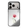 Rose Radiance 粉紅色花卉 iPhone 17 Pro Max 鏡面手機殼主圖