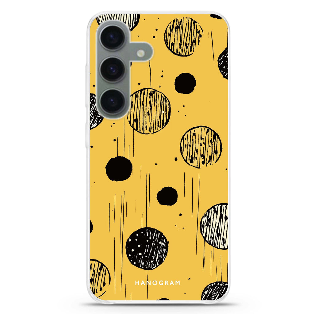 Giggle Spots Samsung Galaxy S26/S25/S24 水晶透明保護殼正面展示