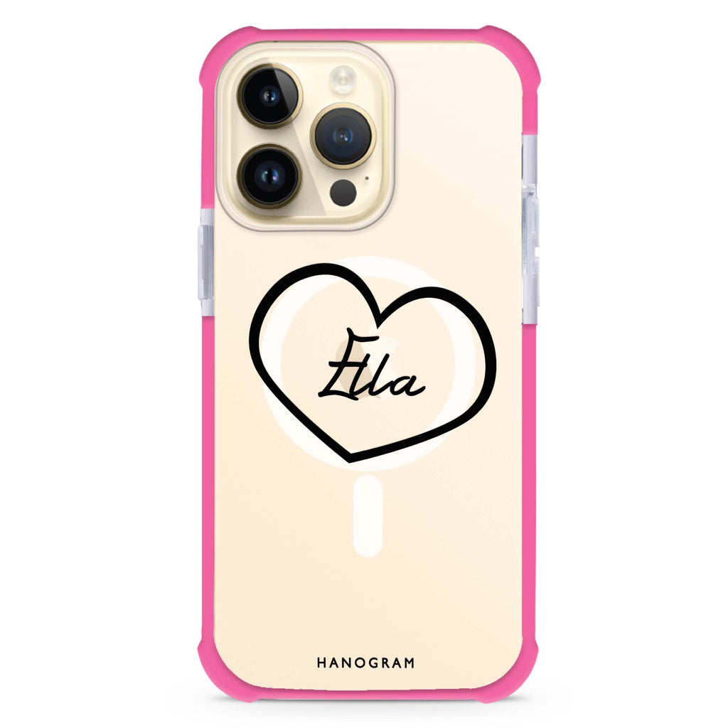 Sweet Heart iPhone Magsafe 兼容超強防摔保護殼