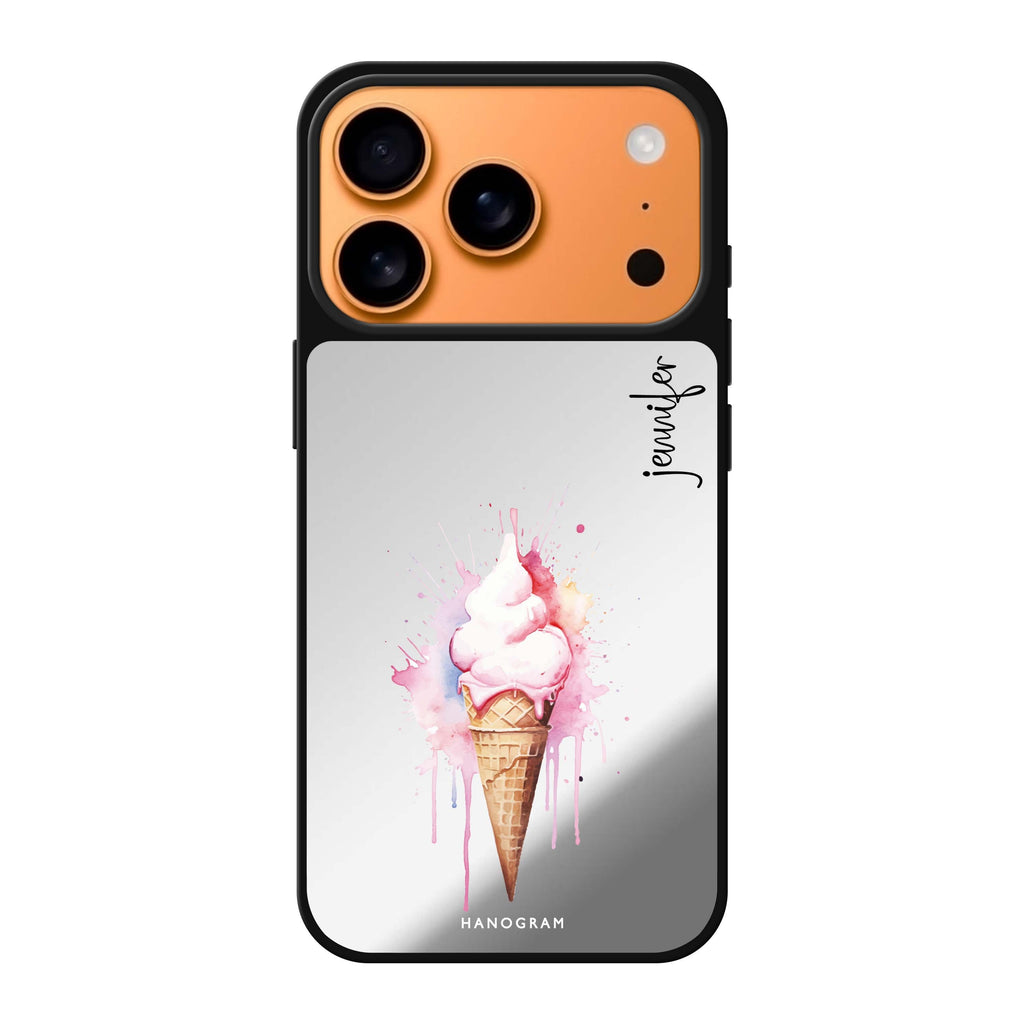 Sweet Swirls 圖案 iPhone 17 Pro Max 鏡面手機殼主圖