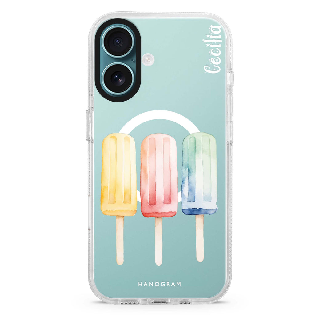Popsicle Passion Magsafe 兼容水晶透明保護殼