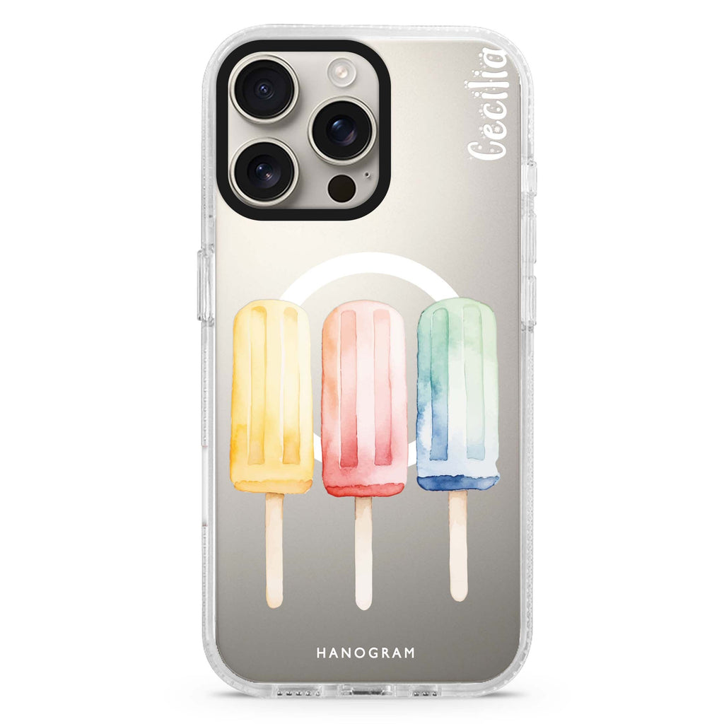 Popsicle Passion Magsafe 兼容水晶透明保護殼