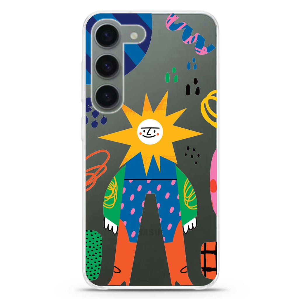 Abstract People Samsung Galaxy 水晶透明保護殼