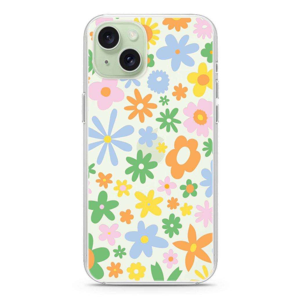 Flowers iPhone 15 水晶透明保護殼