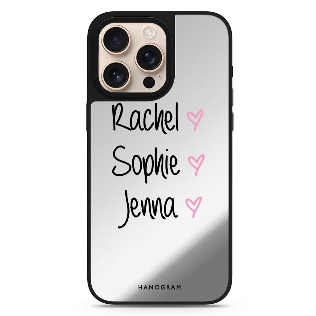 Three Of Us 鏡面手機殼